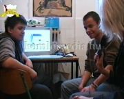 A Gagarin iskola média szakköre(Kiss-Marics Tamás, Sipos Gábor, Mátéka Zsombor)